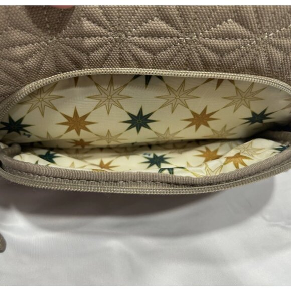 EUC Lug Flyer in Taupe with Crossbody Strap - Picture 5 of 5